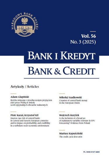 Link do karty katalogowej czasopisma: Bank i kredyt