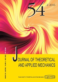 Link do karty katalogowej czasopisma:  Journal of Theoretical and Applied Mechanics
