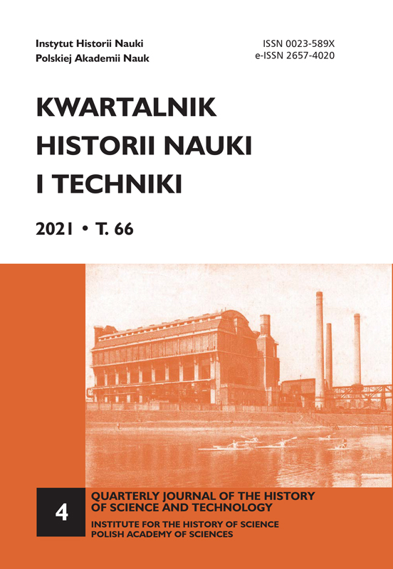 Link do pełnego tekstu czasopisma: Kwartalnik Historii Nauki i Techniki