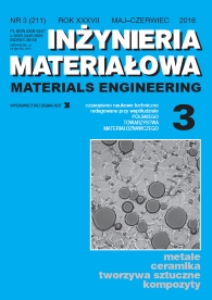 Link do karty katalogowej czasopisma: Inżynieria Materiałowa