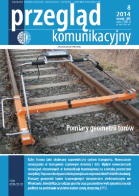 Link do karty katalogowej czasopisma:  Przegląd Komunikacyjny: miesięcznik ekonomiczno-techniczny