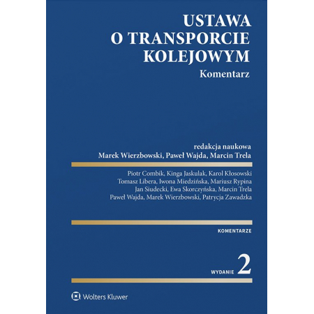 Link do karty katalogowej książki:  Ustawa o transporcie kolejowym: komentarz